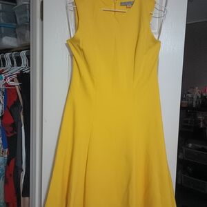 Marc New York Bold Yellow Midi Dress